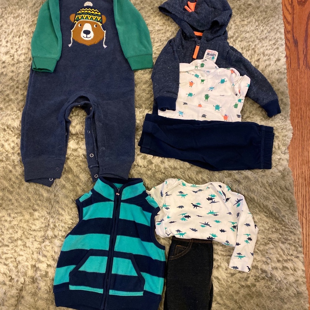 Boys winter Carters outfits-9 mons